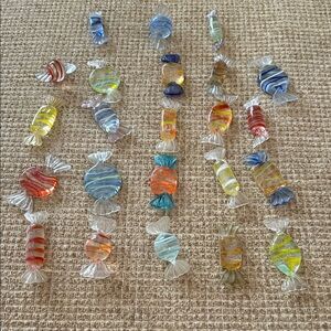 Colorful Glass Candy Decor